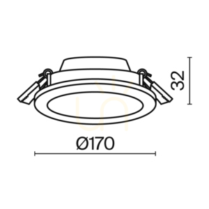 Vestavné svítidlo STOCKTON DL016-6-L12W IP44 Maytoni small 10