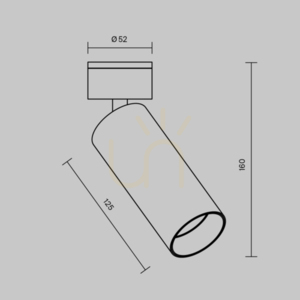 Stropní LED svítidlo Maytoni Focus C055CL-L12B3K-W-B, černé, 12 W, 3000 K small 8