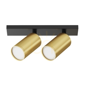 Stropní svítidlo Maytoni FOCUS S C051CL-U-02BMG černo-zlaté 2 × GU10 max. 10 W small 1