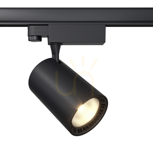 Kontrola Reflektor do třífázové lišty VUORO černý LED 26 W 3000 K CRI90 Maytoni TR029-3-26W3K-S-B