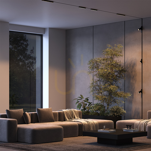 Kontrola FOCUS LED reflektor na přípojnici TR103-1-5W3K-M-B Maytoni