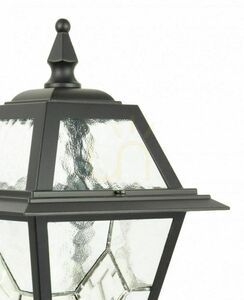 Venkovní stojací lampa SU-MA K 5002/3/N černá patina 80 cm rustikální lucerna small 3