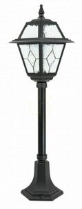 Venkovní stojací lampa SU-MA K 5002/3/N černá patina 80 cm rustikální lucerna small 0