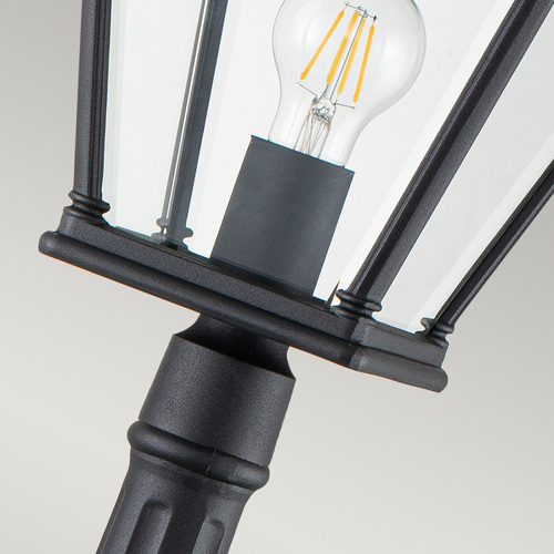 Kontrola Stojací zahradní lucerna Bayview 104 cm - 1xE27 - černá Elstead