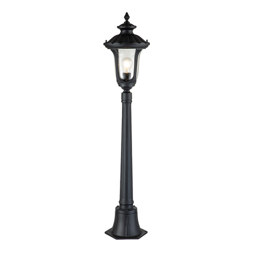 Kontrola Chicago 1 Light Small Pillar Lantern Elstead