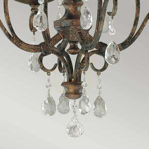 Lustr Chateau - 4 světelné zdroje - Mocha Bronze Elstead small 4
