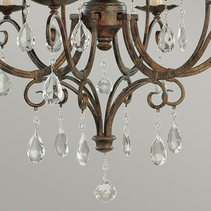 Lustr Chateau 6 světel Elstead small 2