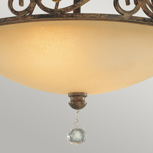 Chateau 2 Light Semi-Flush Light Elstead small 1
