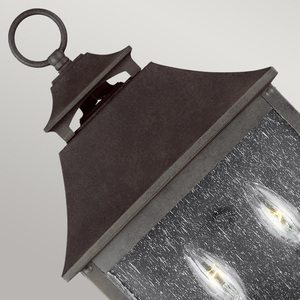 Galena 2 Light Half Lantern Elstead small 3