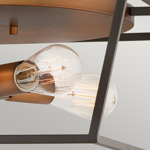 Fulton 4 Light Flush Mount Elstead small 1