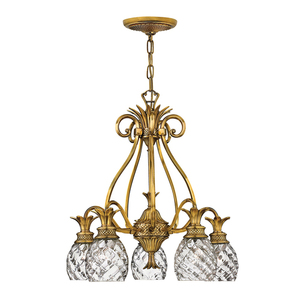 Lustr Plantation 5 Light Elstead small 0
