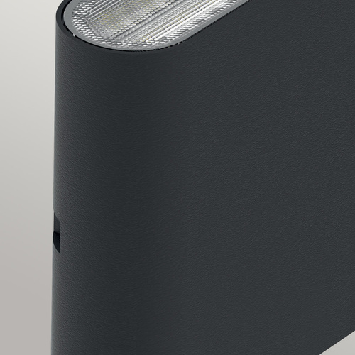 Kontrola Venkovní nástěnné svítidlo Elstead Jens LED černé IP65 13,5 cm JENS-S-C3