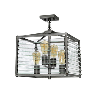 Louvre 4 Light Pendant Elstead small 3