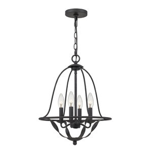 Bradbury 4 Light Pendant Elstead small 0