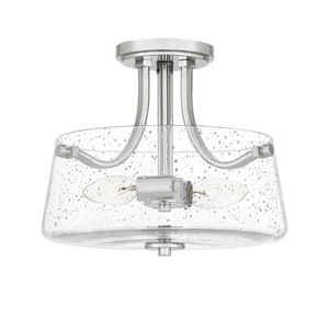 Hollister 2 Light Semi-flush Mount Elstead small 0