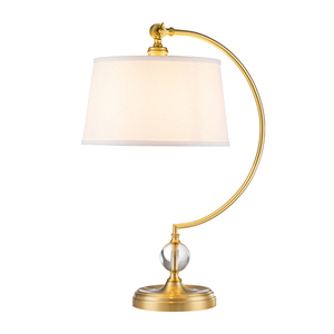 Jenkins 1 světelná stolní lampa (kompletní s krémovým stínidlem) Elstead small 0