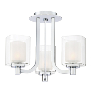 Stropní svítidlo Elstead Kolt, 3 světelné body, leštěný chrom QZ-KOLT-SF-PC-BATH small 0
