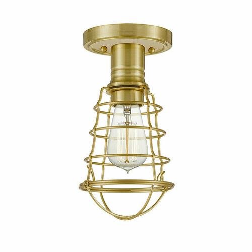 Kontrola Mixon 1 Light Semi-flush Mount Elstead