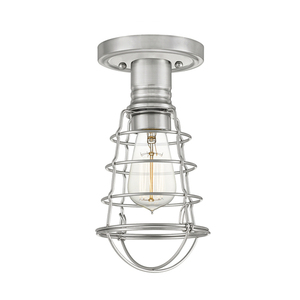 Mixon 1 Light Semi-flush Mount Elstead small 0