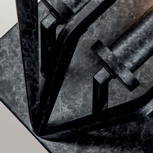 Kontrola Nástěnné svítidlo Vanguard - 2 zdroje světla - stařená černá Elstead