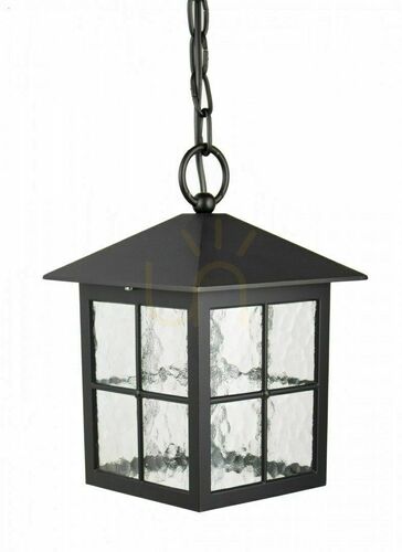 Kontrola Venkovní závěsné světlo SU-MA Wenecja K 1018/1/KW černá patina 66 cm