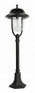 Venkovní stojací lampa SU-MA Prince E27 60W 87 cm černá patina K 5002/3/O small 0