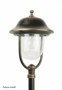 Venkovní stojací lampa SU-MA Prince 167 cm černá patina K 5002/1/O small 7