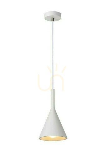 Kontrola Závěsné svítidlo Lucide GIPSY bílé sádrové 16,5 cm 35406/16/31