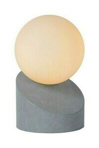 Stolní lampa Lucide LEN šedá sklo G9 16 cm 45561/01/36 small 0