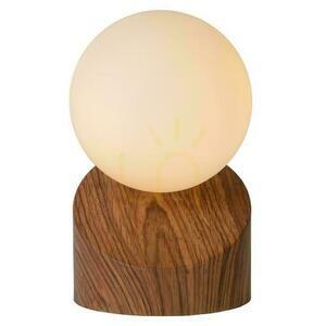 Stolní lampa Lucide LEN tmavé dřevo 1xG9 10 cm 45561/01/70 small 4