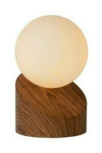 Stolní lampa Lucide LEN tmavé dřevo 1xG9 10 cm 45561/01/70 small 0