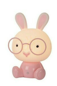 Noční lampa Lucide DODO Rabbit růžová LED stmívatelná stolní lampa 71591/03/66 small 0