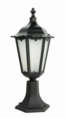 Kontrola Venkovní stojací lampa SU-MA K 4011/1 černá patina vintage 51 cm
