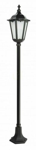 Kontrola Venkovní stojací lampa SU-MA Retro Classic černá 164 cm K 5002/1