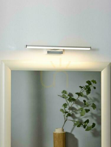 Kontrola Nástěnné svítidlo Lucide ONNO LED 8W 3000K IP44 stříbrné 40 cm 79297/08/12