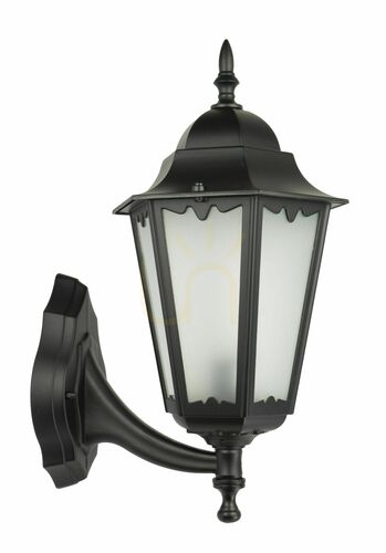 Kontrola Venkovní nástěnné svítidlo SU-MA Retro Classic II černá patina K 3012/1/DH g