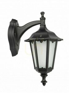 Venkovní nástěnné svítidlo SU-MA Retro Midi K 3012/1/M černá patina E27 small 0