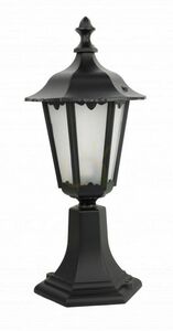 Venkovní stojací lampa SU-MA Retro Midi černá patina K 4011/1/M small 0