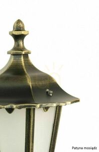 Venkovní stojací lampa SU-MA Retro Midi K 5002/3/M černá patina 76 cm small 6