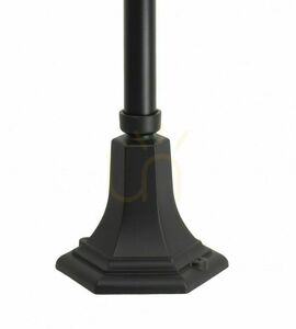 Venkovní stojací lampa SU-MA Retro Midi K 5002/2/M černá patina 106 cm small 2