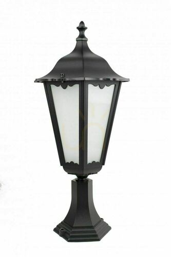 Kontrola Venkovní stojací lampa SU-MA Retro Maxi černá patina K 4011/1/BD 65 cm