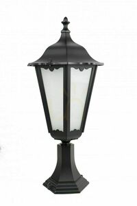 Venkovní stojací lampa SU-MA Retro Maxi černá patina K 4011/1/BD 65 cm small 0