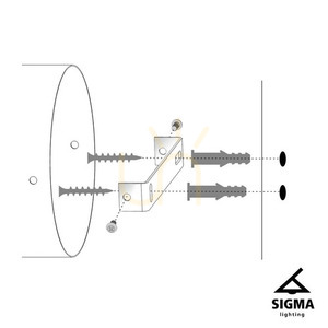 Nástěnné svítidlo Sigma Artis černé E14 10W 40533 small 2