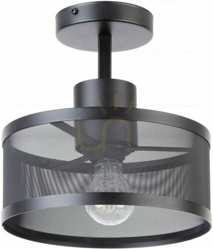Kontrola Stropní svítidlo Sigma Bono 1 černé 60W E27 25 cm 31910