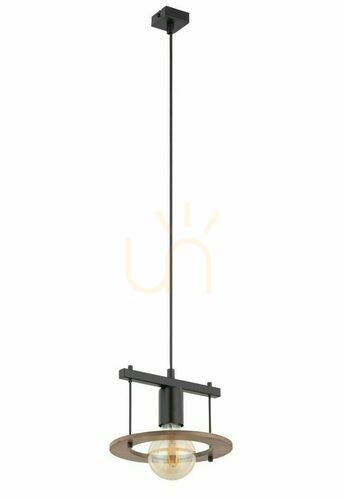 Kontrola Závěsné svítidlo Sigma Coffee 1 černé E27 SKU 32483