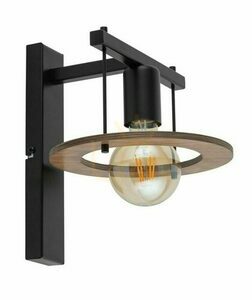 Nástěnné svítidlo Sigma Coffee černé E27 24 cm 32489 small 0