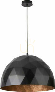 Závěsné svítidlo Sigma Diament L černé měděné 31368 small 0