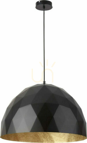 Kontrola Závěsné svítidlo Sigma Diament L černá/zlatá 31367