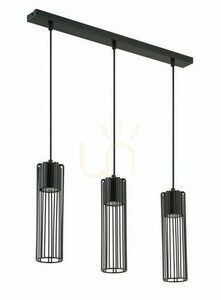 Závěsné svítidlo Sigma Fobia 3 černé GU10 33453 small 0