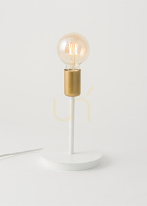 Stolní lampa Sigma Gino bílá zlatá 50317 small 1